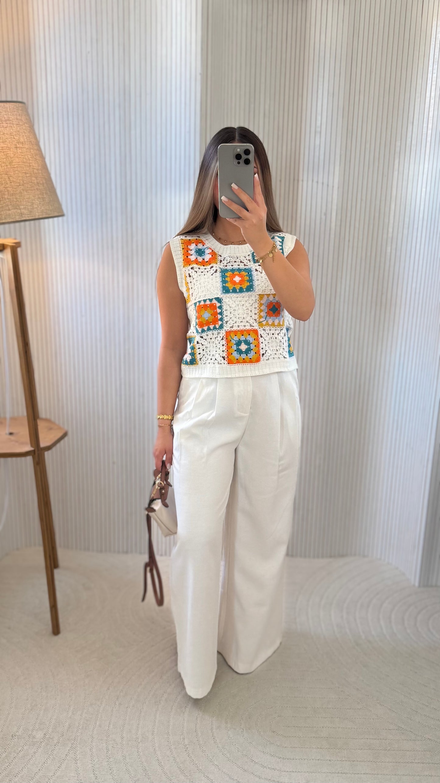 Top en crochet