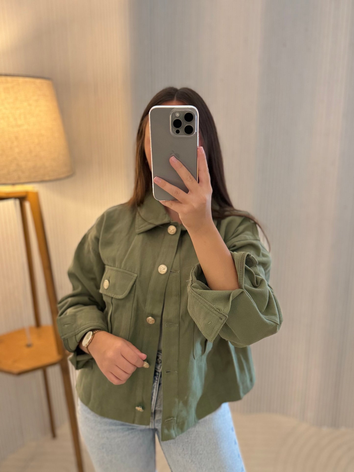 Veste kaki