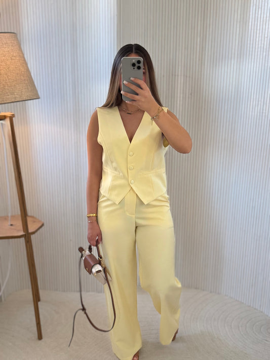 Veston jaune