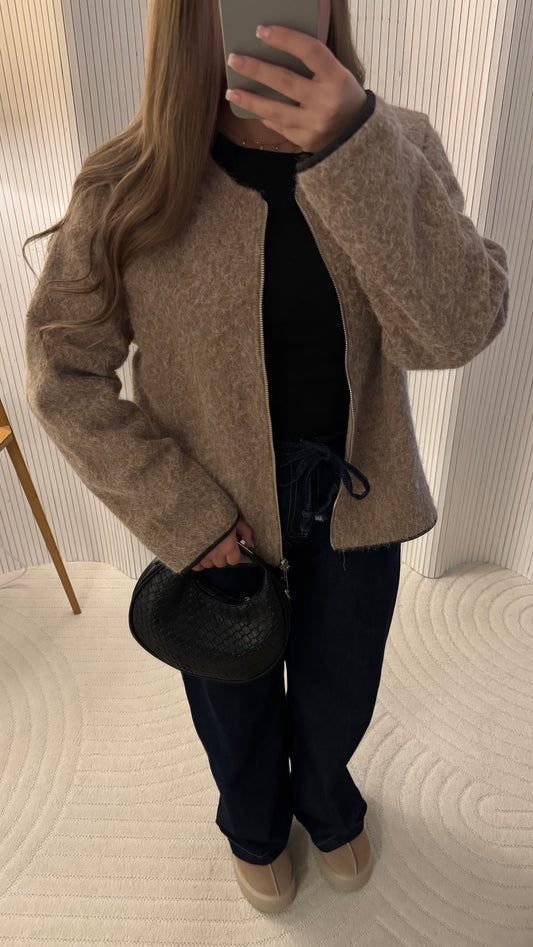 Veste taupe